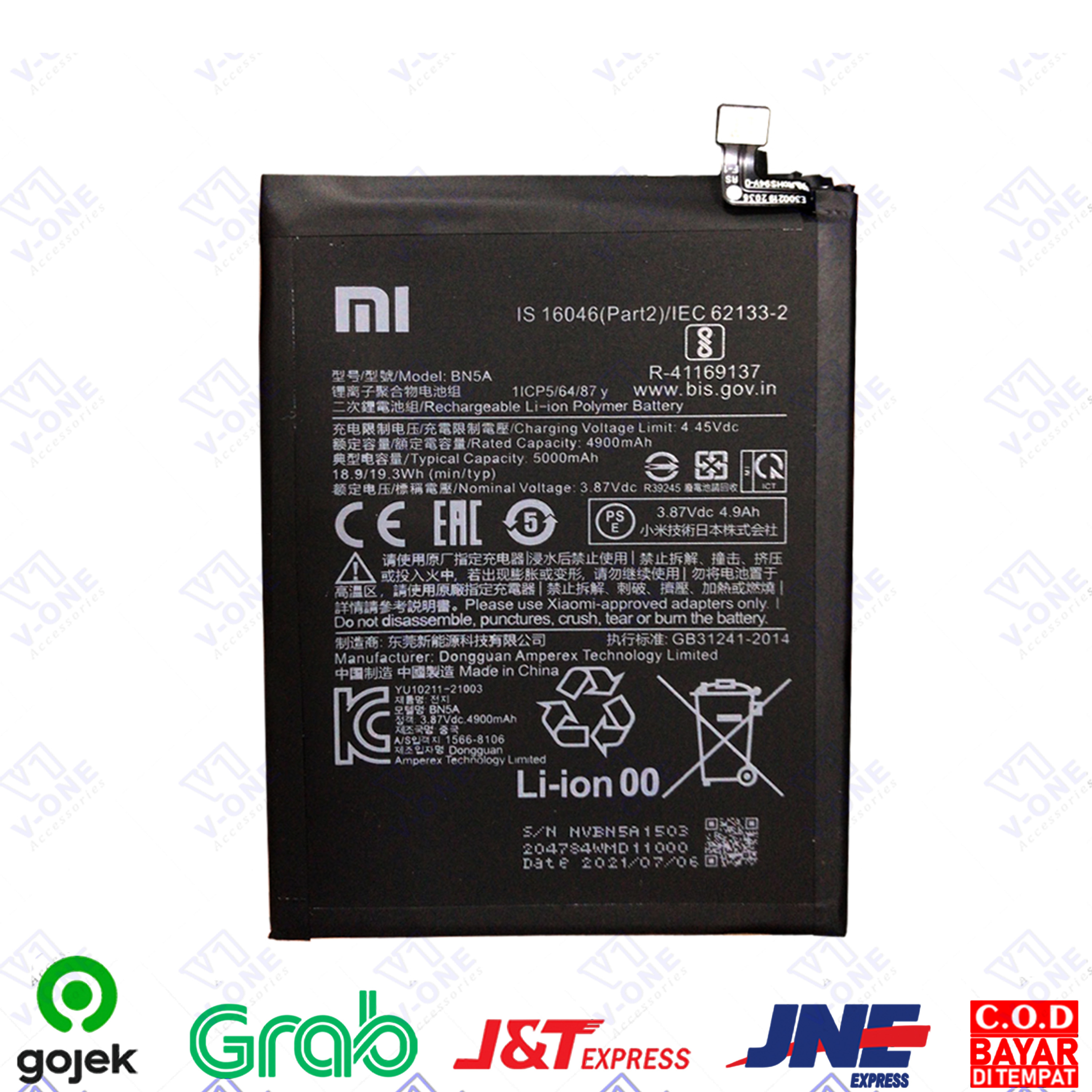 Baterai Battery Original Bn A Xiaomi Redmi Lazada Indonesia