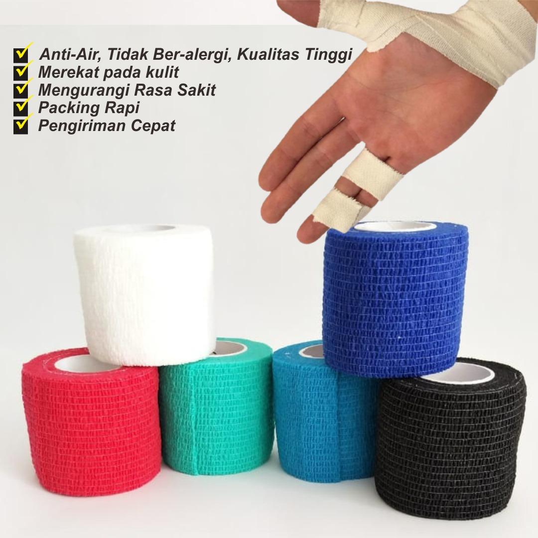 Finger Tape Futsal 5cm X 4 5m Wrist Tape Wrist Support Teping Pelindung