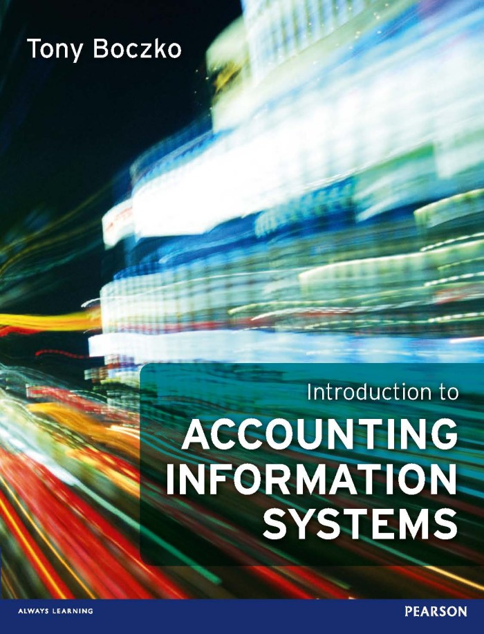 Buku Tony Boczko Introduction To Accounting Information Systems