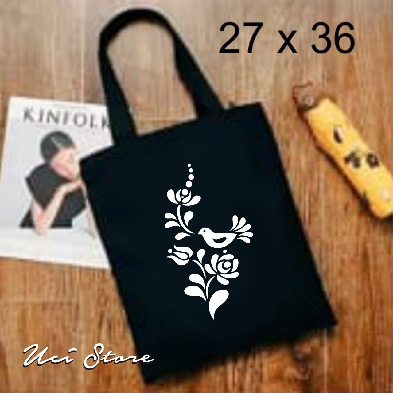 BISA COD Tas Totebag Wanita Korea PAKAI RESLETING UKURAN 27CM X