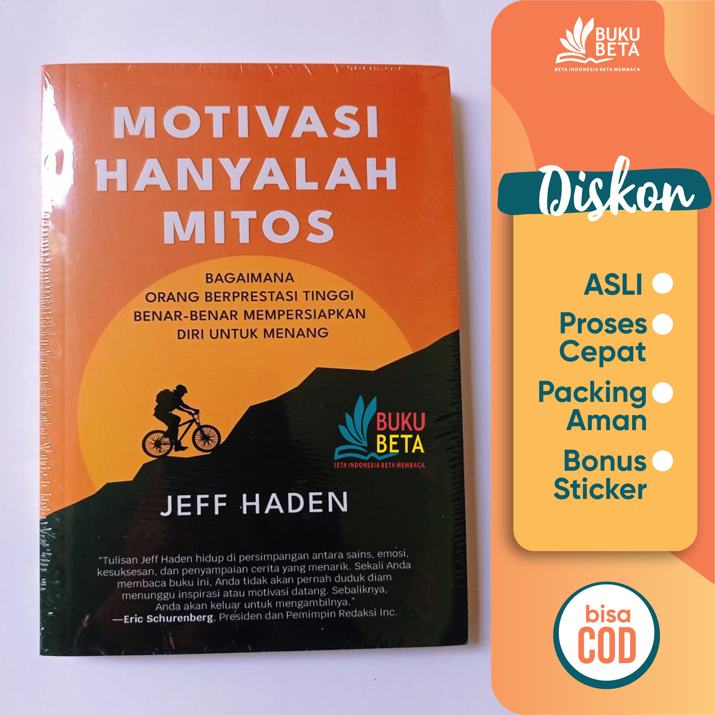 Buku Beta Motivasi Hanyalah Mitos Jeff Haden Lazada Indonesia