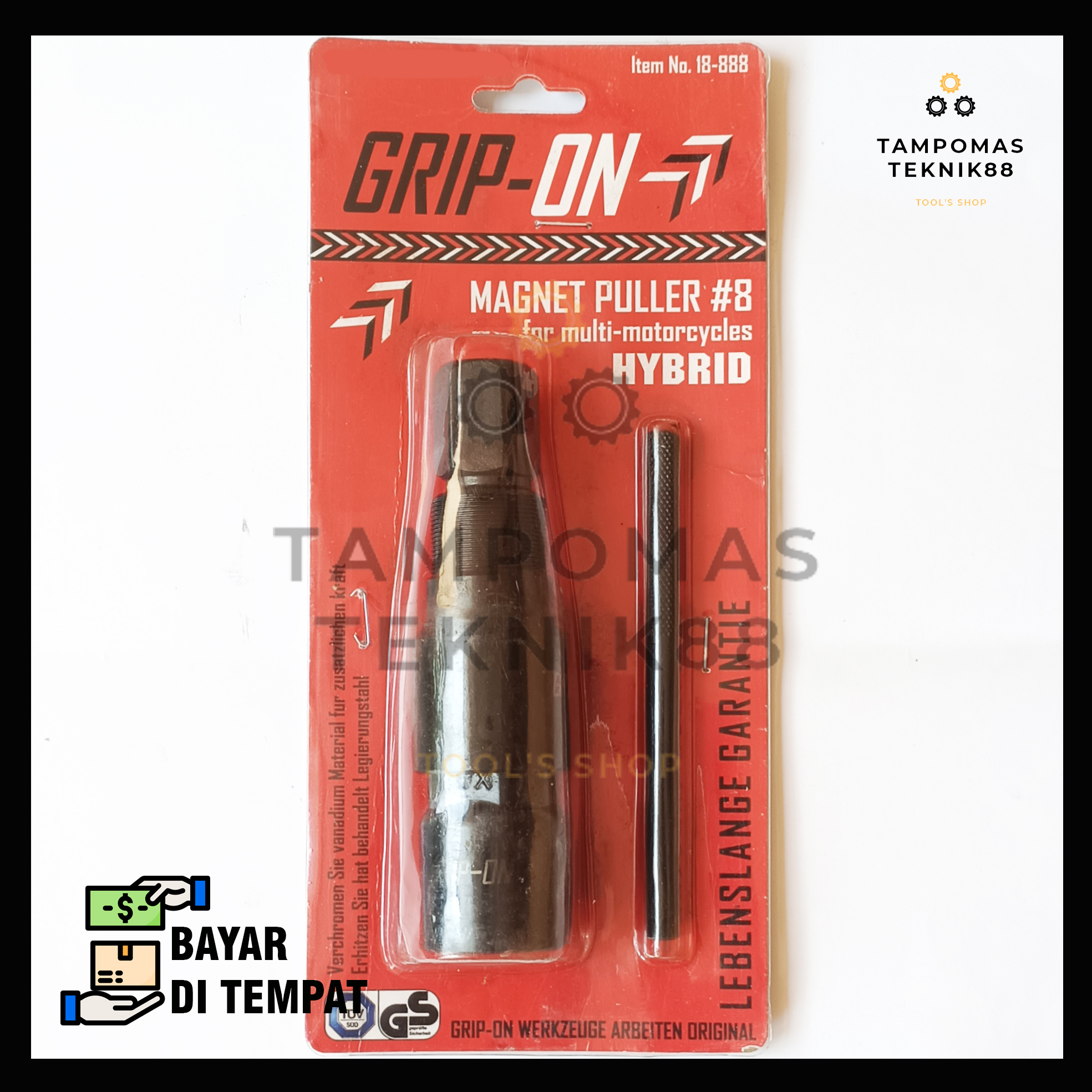 GRIP ON TREKER MAGNET PULLER NO 8 MULTI TREKER BUKA MAGNET MOTOR NO 8