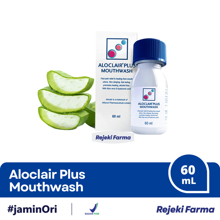 Aloclair Plus Mouthwash Ml Obat Kumur Untuk Sariawan Lazada