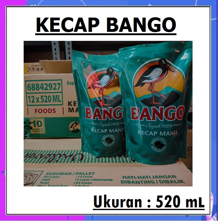 KECAP MANIS BANGO REFILL 520 ML SEDAAP KEDELAI HITAM Lazada Indonesia