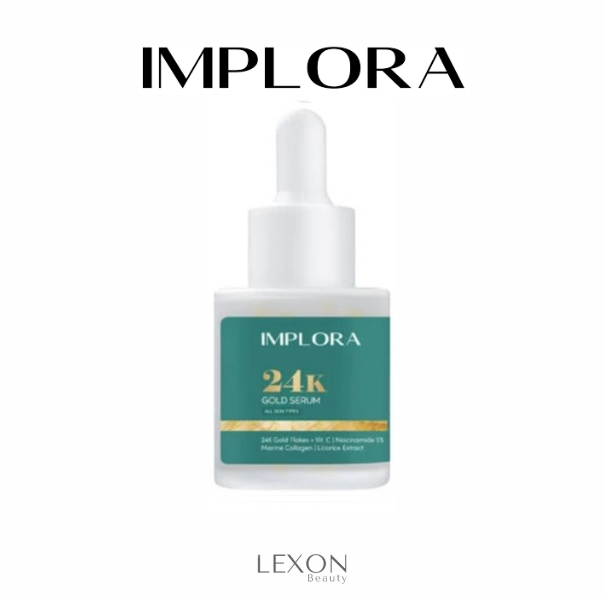 Implora 24K Gold Serum 20 Ml Lazada Indonesia