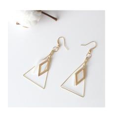 1 Pasang Anting Perempuan - Fashion Korea - Gold