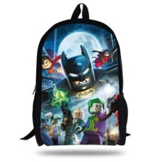 16-inch Mochila Batman Tas untuk Sekolah Boys Batman Ransel Cool Kids Sekolah Tas untuk Remaja Ransel Anak Online. -Intl