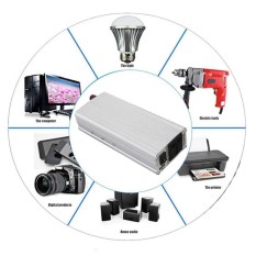3000W Car Inverter Power Supply Charger Adapter DC12V To AC220V Transverter - intl
