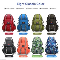 50L Tas Ransel Hiking Camping Travel Tahan Air Pack Mountain 222625642545-Intl