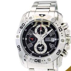 Alba Man AF3E75X1 Quartz Chronograph Alarm Black Dial - Jam Pria AF3E75