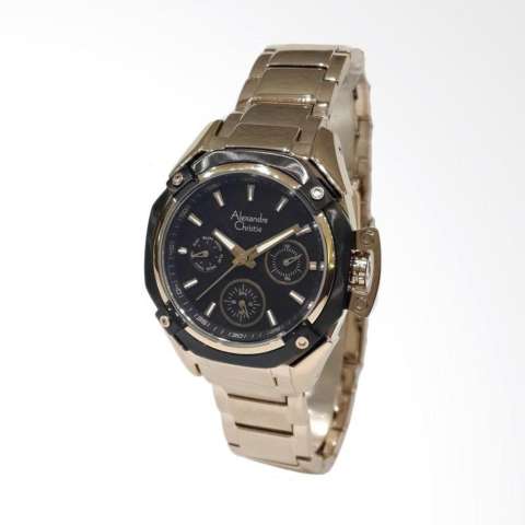 Alexandre Christie 6225BFBCABA Jam Tangan Wanita - Gold