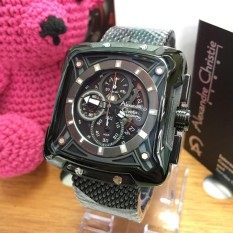 Alexandre Christie AC3030VS - Jam Tangan Fashion Pria Murah - Leather Strap - Rantai Pasir