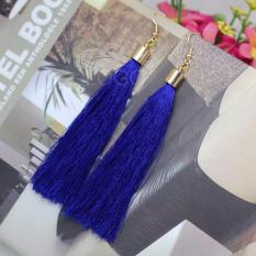 Anting Wanita Tassel Type 010 - Biru Tua