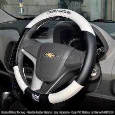 AUTORACE Cover Stir / Sarung / Aksesoris Pelindung Setir Mobil Universal Awet Kuat 104 Tranformrs - Putih