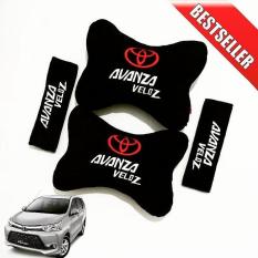 Bantal Mobil Toyota AVANZA VELOZ - 2 in 1 (Car Seat Sandaran Jok Mobil)