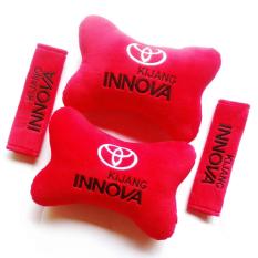 Bantal Mobil Toyota Kijang innova merah