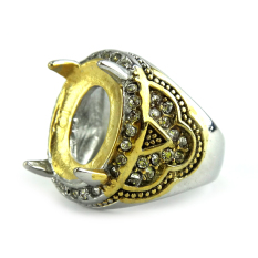 Beau Ring Cincin Emban Platinum - TB4