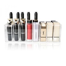 Boboai Acrylic Lip Gloss Lipstik Holder Case Makeup Organizer Lebih Tebal 24 Ruang Kosmetik Holder Case Penyimpanan untuk Penyimpanan Kecantikan- INTL