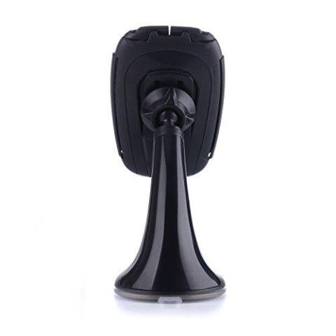 Mobil Dudukan, Thzy Hitam 360 Gelar Rotasi Universal Dasbor Kaca Depan Mobil Dudukan Cradle Penahan untuk iPhone 6, 6 Plus, S, 5C, 5, S, 4; Samsung Galaksi Note 4, 3, 2, S5, S4, S3, Galaksi Mega, Htc Satu, 2-Internasional 4