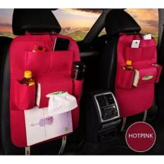 Car Seat Organizer Tas Mobil Multifungsi Dipasang Di Belakang Jok