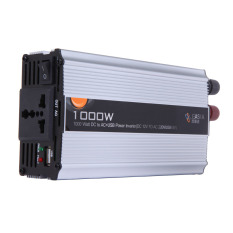 Mobil truk DC 12 V arus AC 220 V 1000 Watt Charger Adaptor konverter Inverter tenaga