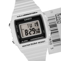 Casio Jam Tangan Unisex Illuminator W-215H-7AVDF - Putih