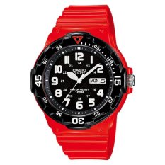 Casio Men's Core Red Plastic Quartz Watch MRW-200HC-4BV