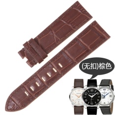 CoCoXi Journey Strap For Montblanc Star 9670 Time Walker Leather Watchband20/22Mm - intl