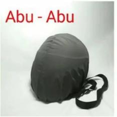 COVER HELM ANTI AIR - Raincoat - Tas Helm Sarung Helm - Abu-abu