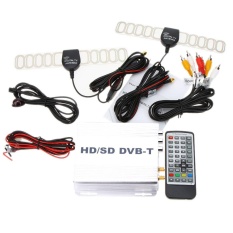 DVB-T HD/SD Berbagai Channel Mobile Mobil Digital TV Box Mini TV Analog Tuner High Speed 240 Km/h Kuat Sinyal Receiver untuk Mobil Monitor-Intl