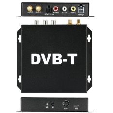 DVB-T Berbagai Channel Mobile Car Kotak TV Digital Analog Mini TV Tuner High Speed 240 Km/h Penerima Sinyal Kuat untuk Mobil Monitor-Intl