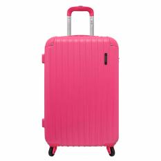 ELLE 31129 - Tas Koper Hardcase - Tas Travel Wanita - 24 inch - Pink