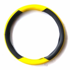 Exclusive Cover Stir / Sarung Stir Mobil / Cover Steer Model: 34-KU/HT-FS - Kuning