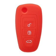 FORD FIESTA FOCUS TITANIUM TRANSIT REMOTE FLIP KEY FOB SILICONE COVER CASE 4