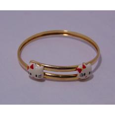 Gelang Bayi Hello Kitty Emas Asli Kadar Emas 70 % (2.48 Gram)