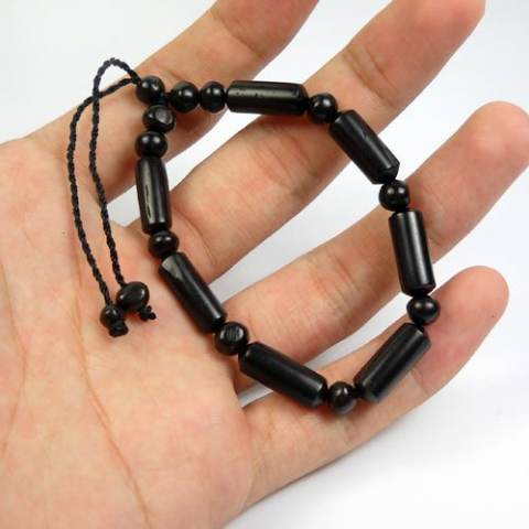 Gelang Kaukah Kokka Import Turki Kayu Fuqaha Bambu Hitam