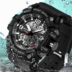 GPL/Wdnba Mens Watch QUARTZ Watch Militer Watch Analog Digital Wrist Watch Mens Sport LED Dive Watches/kapal dari AMERIKA SERIKAT-Intl