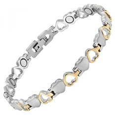 GPL/Womens Love Heart Titanium Magnetic Therapy Pergelangan Kaki Gelang untuk Arthritis Pain Relief Ukuran Adjusting Tool dan Kotak Hadiah Termasuk Oleh Willis Judd/kapal dari AMERIKA SERIKAT-Intl