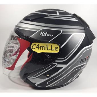 Putih Kuning Hitam + Gratis Masker NP. Source · HELM KYT DJ .
