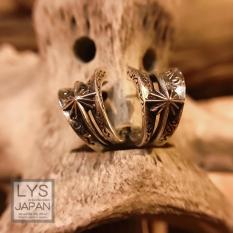 India Bunga Arabesque Anting Ikan Lotus
