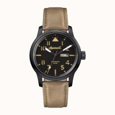 INGERSOLL I01302 - The Hatton - Automatic - Jam Tangan Pria - Bahan Tali Leather - Coklat