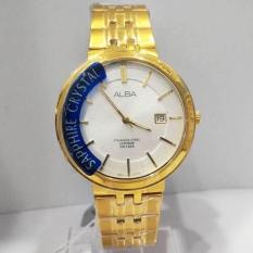 Jam Tangan ALBA ORIGINAL PRIA AS9D72 GOLD