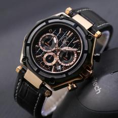Jam Tangan Pria / Cowok Murah Gc SK755 Leather Rose ORI