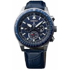 Jam Tangan Seiko Prospex Sky SSC609P1 Solar Chronograph Blue Dial