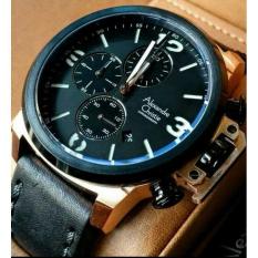 Jam Tangan Sport Formal Kasual Pria Cowok Model Terbaru Terlaris Termurah Keren Elegan Sporty Trendy Alexandre Christie Original Hitam Rose Gold Murah
