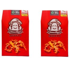 Jamorchipsy Keripik Jamur Rasa Barbekiu 2Pcs