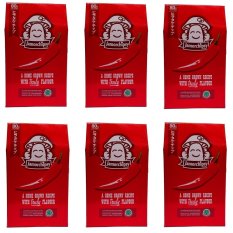 Jamorchipsy Keripik Jamur Rasa Pedas 0.8 6Pcs