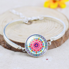 Jiayiqi Trendy OM Symbol Buddhism Zen Friendship Romantic Charm
Bracelets - Intl