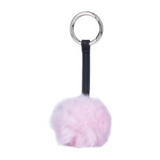Jims Honey - Gantungan Tas Import - Snowball Bagcharm Softpink