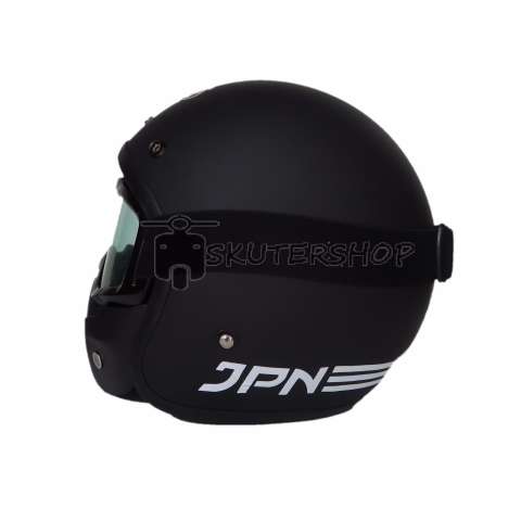 Momo Vintage With OSBE Goggle Mask Plus Pet Jeruk Source · JPN Helm .
